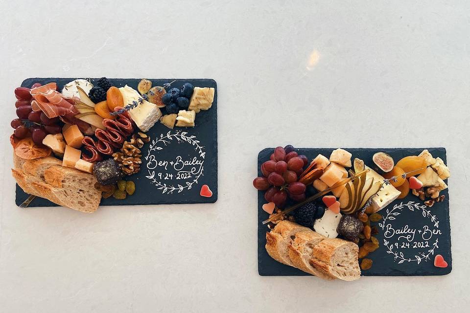 Custom Mr. & Mrs. Platters