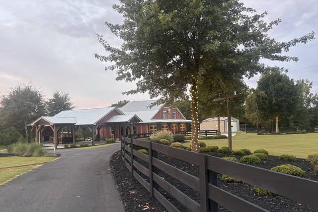 Sunrise entrance to venue