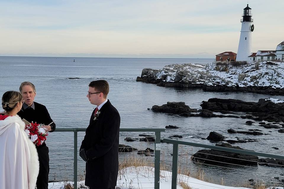 Maine Coast Winter