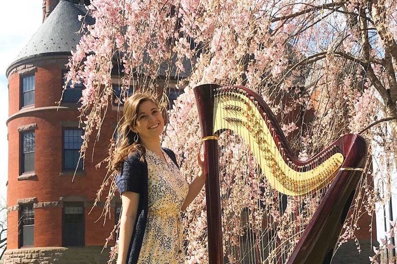 Harpist, Olivia Higgins