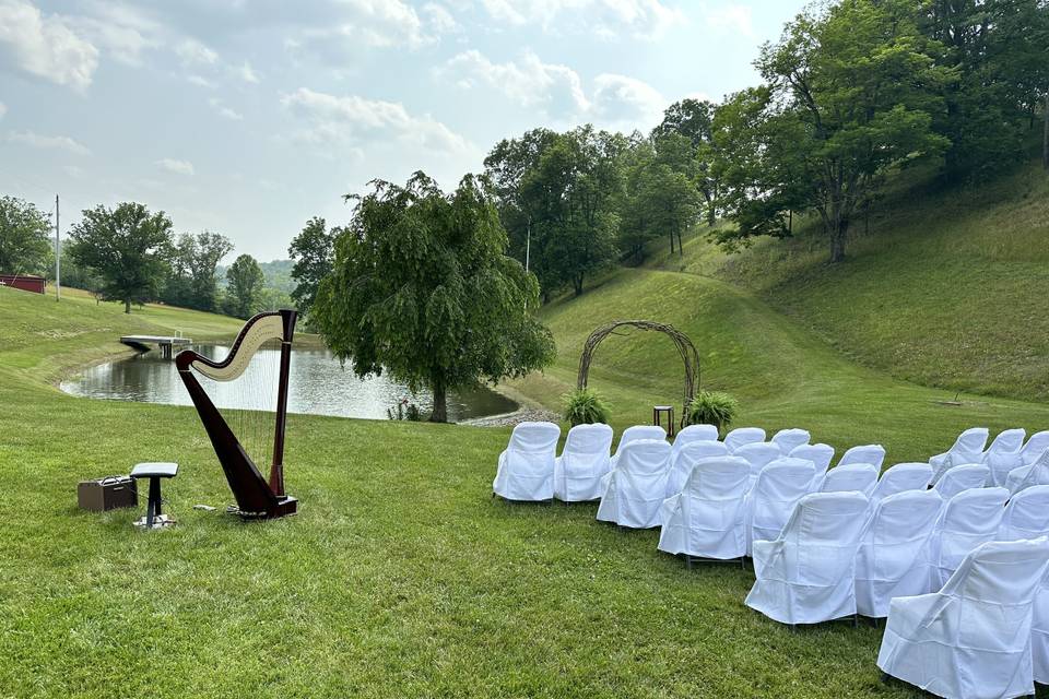 Hast Farm Wedding Ceremony