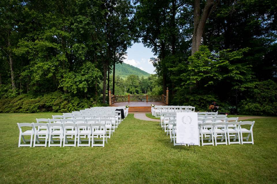 Ceremony chairs