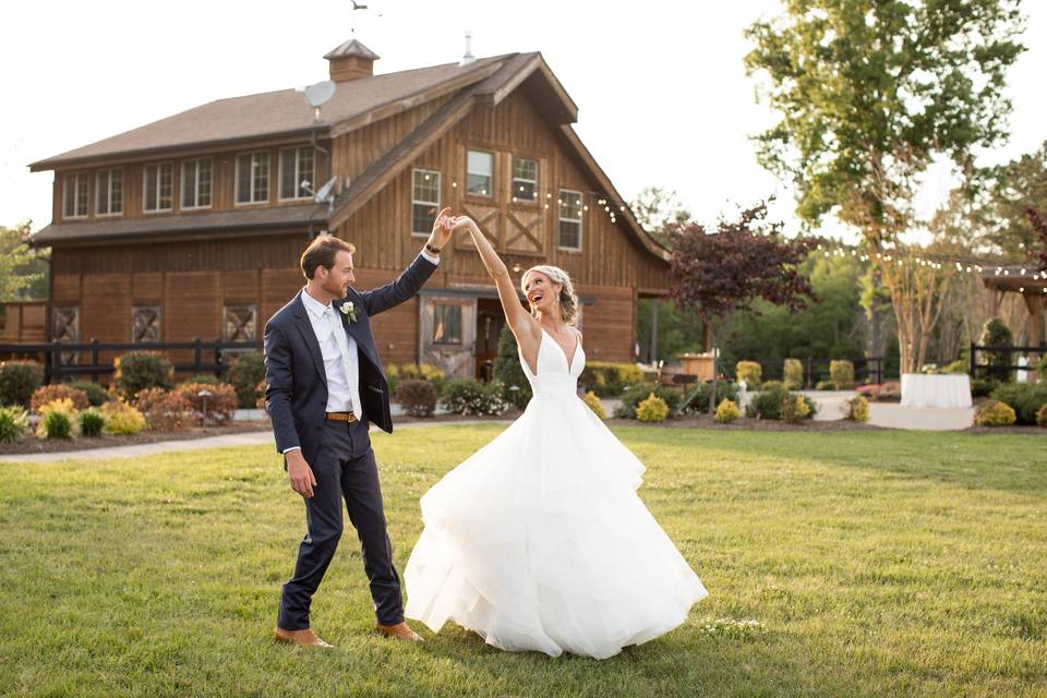 Dancing at Cedar Creek Ranch