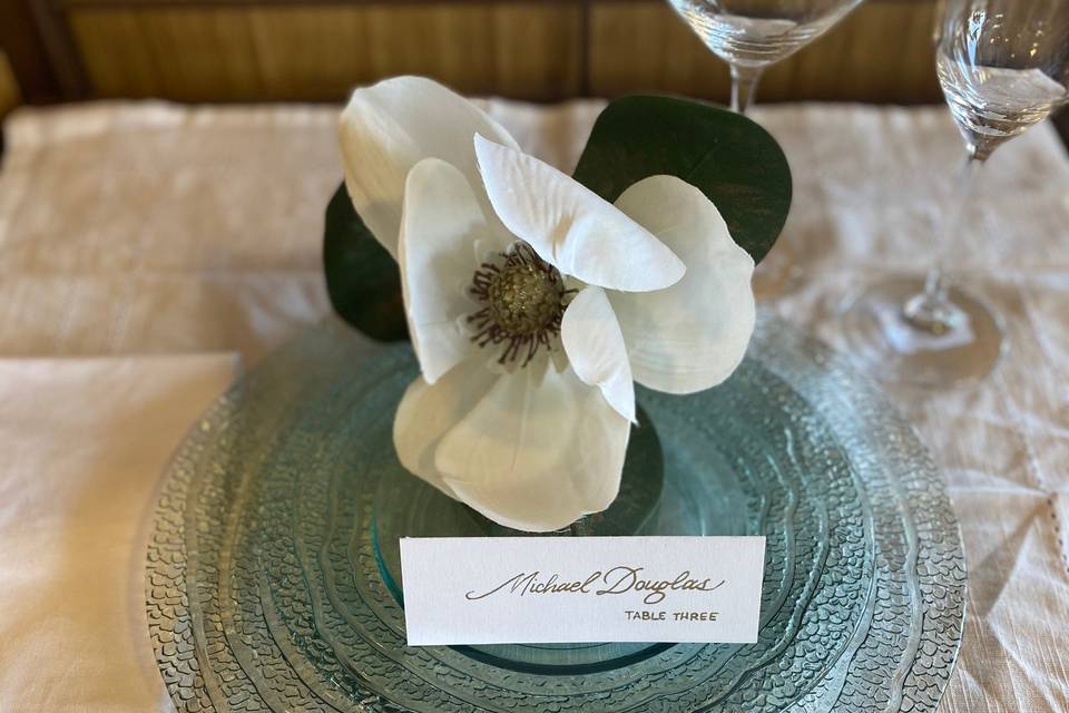 Escort card