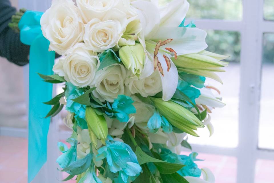 Tiffany Bridal Cascade Bouquet