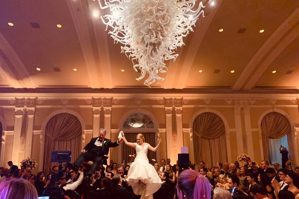 Ballroom wedding