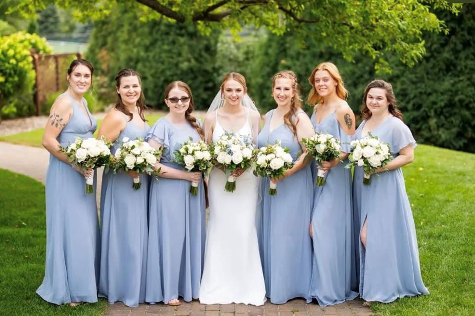 Ritters bridal party