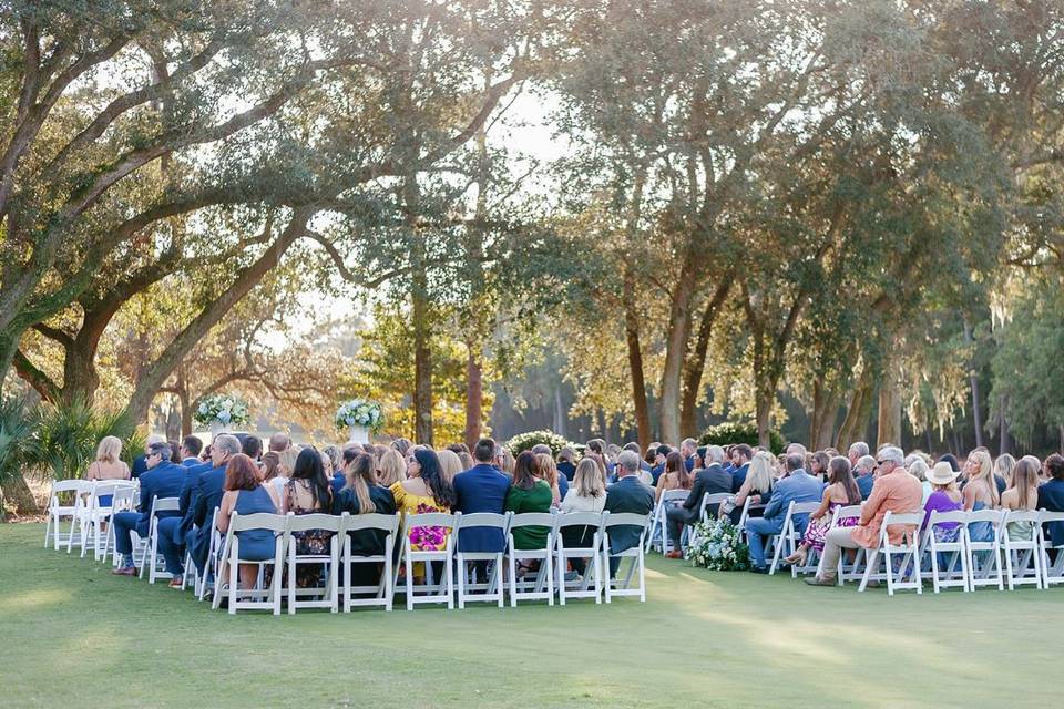 Putting Green Ceremony