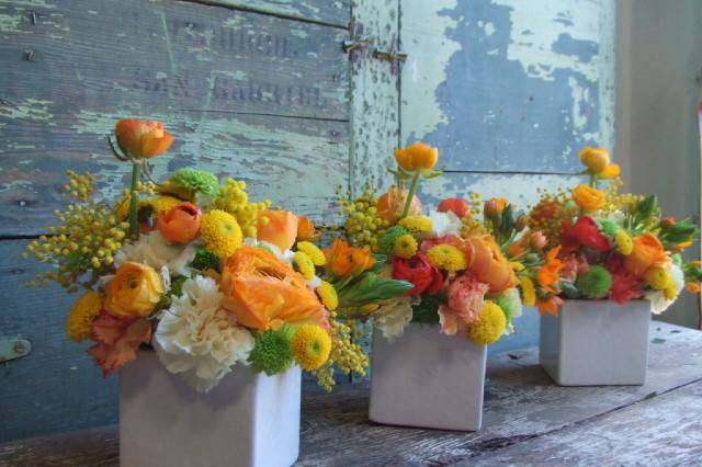 Floral arrangement by Dandelion Ranch