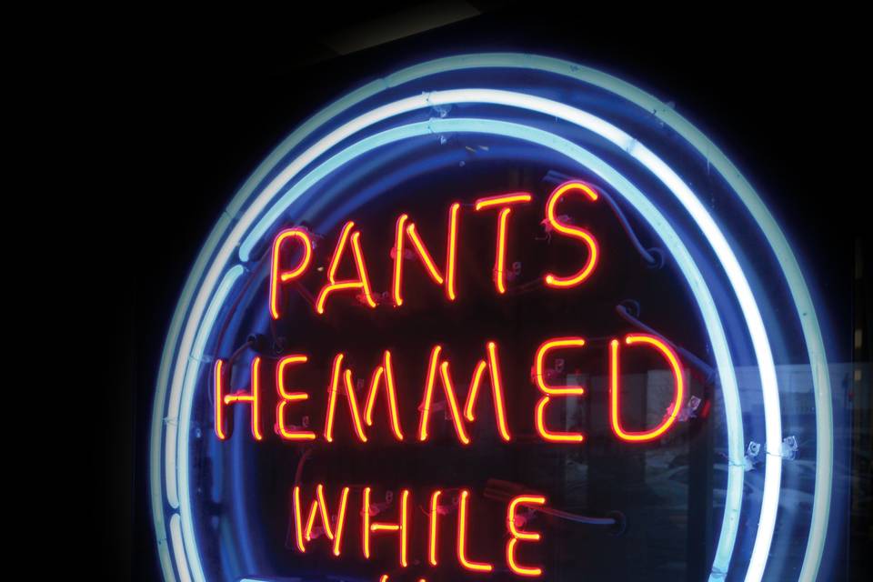 Pants Hemmed While You Wait
