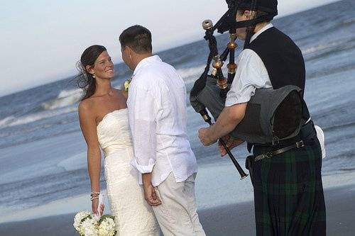 A Charleston Beach Wedding