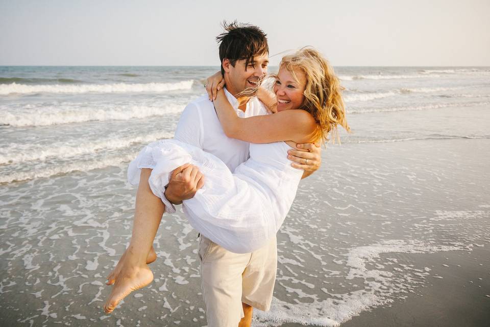 A Charleston Beach Wedding