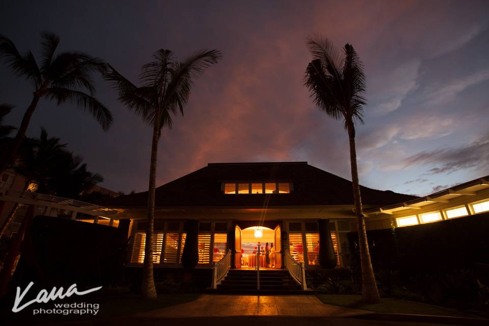 Indoor reception venue