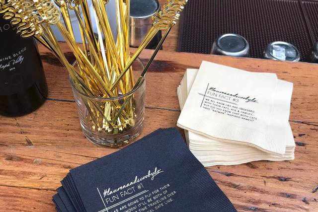 Custom napkins
