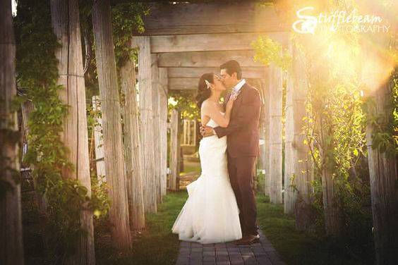 Walkway to ceremony site