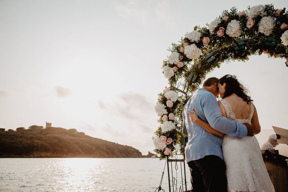 Matrimonio in barca