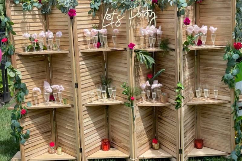 Garden-Inspired Floral Display