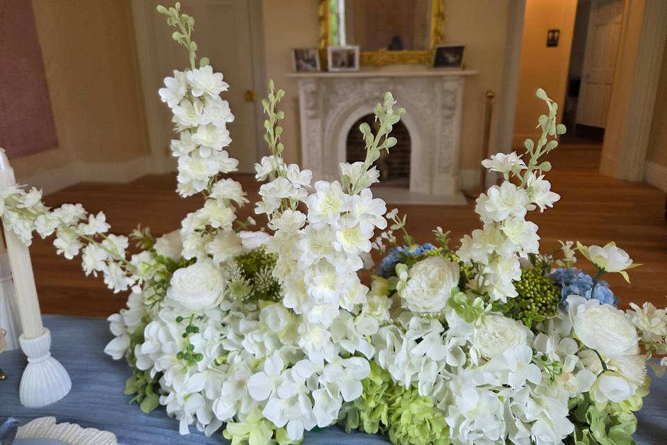 White Ceremony Florals