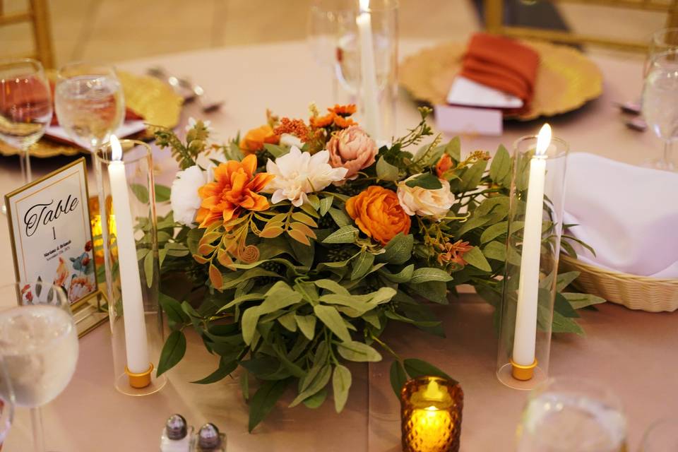 Romantic Terracotta Floral
