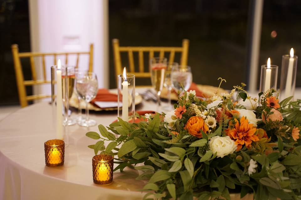 Candlelit Reception Styling