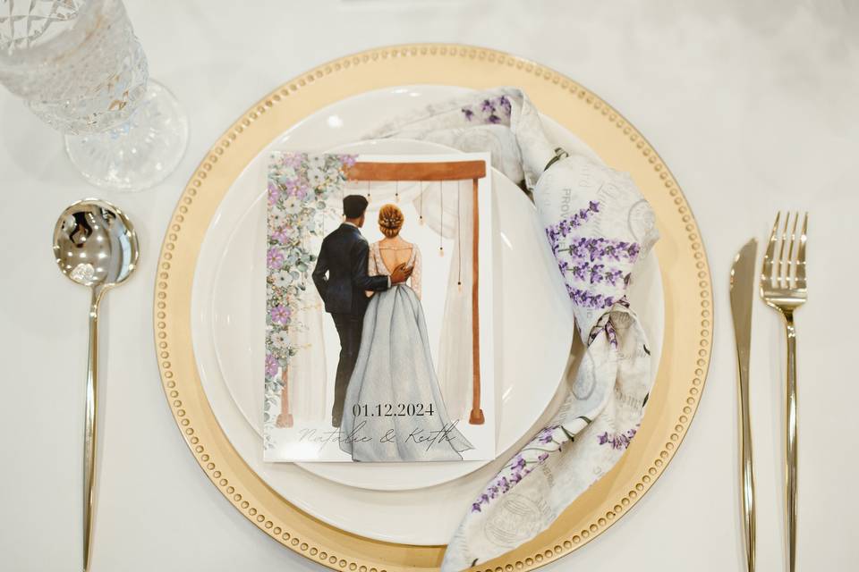 Wedding Place Setting