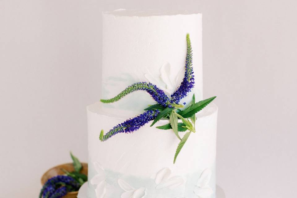 Palette knife cake