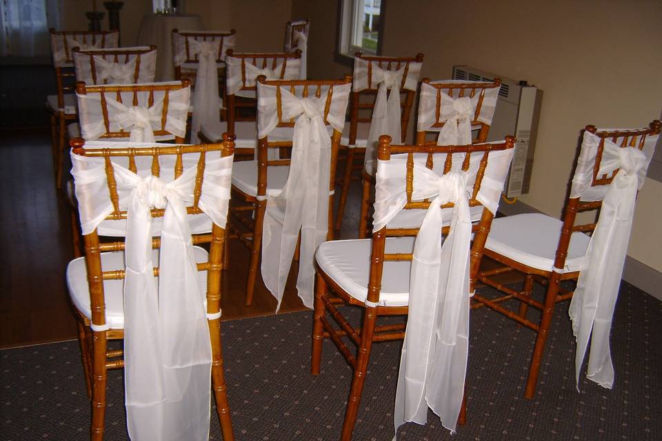 Wedding chairs