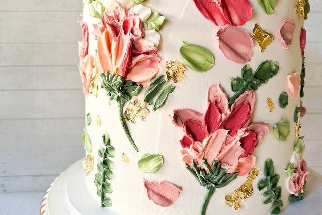 Palette knife cake
