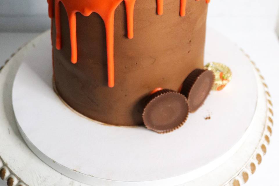 Chocolate Grooms cake