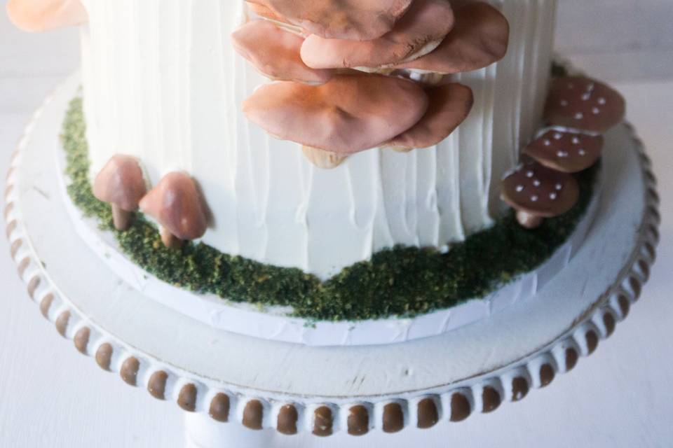 Mushroom main cake