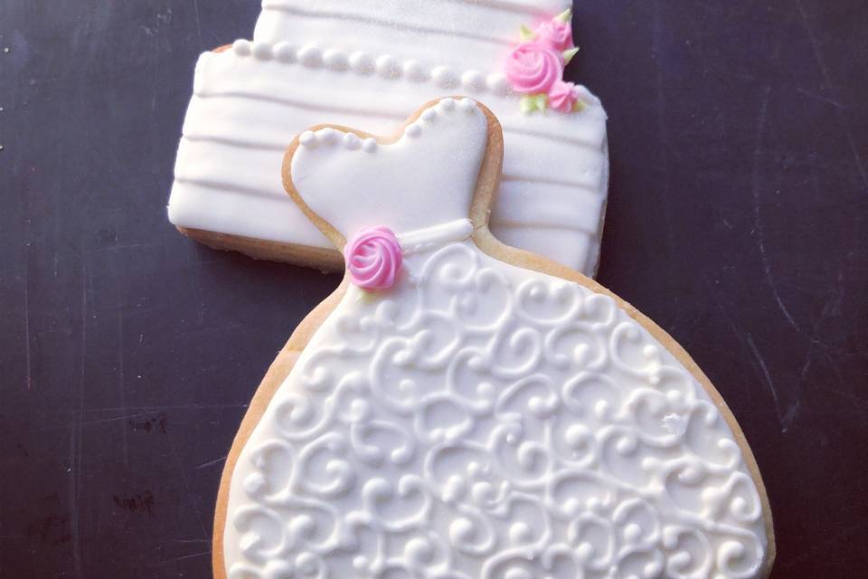 Wedding cookie favors
