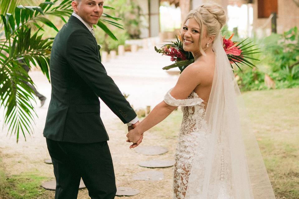 Just married