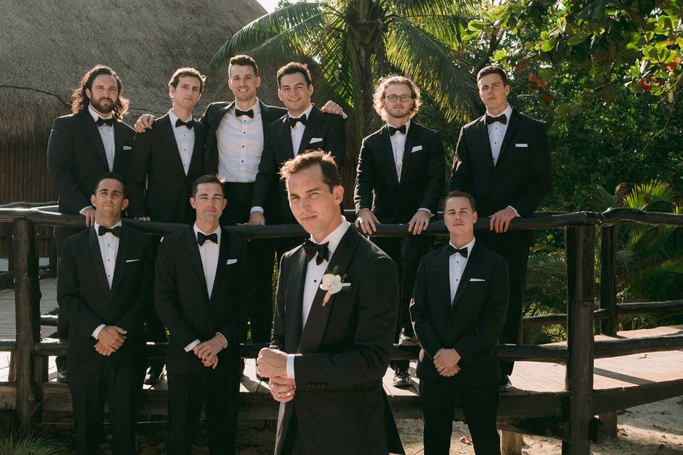 Groomsmen are ready!