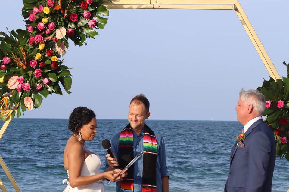 Vows exchange