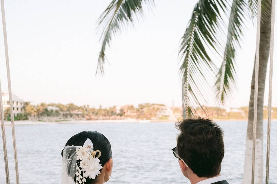 Bride and groom