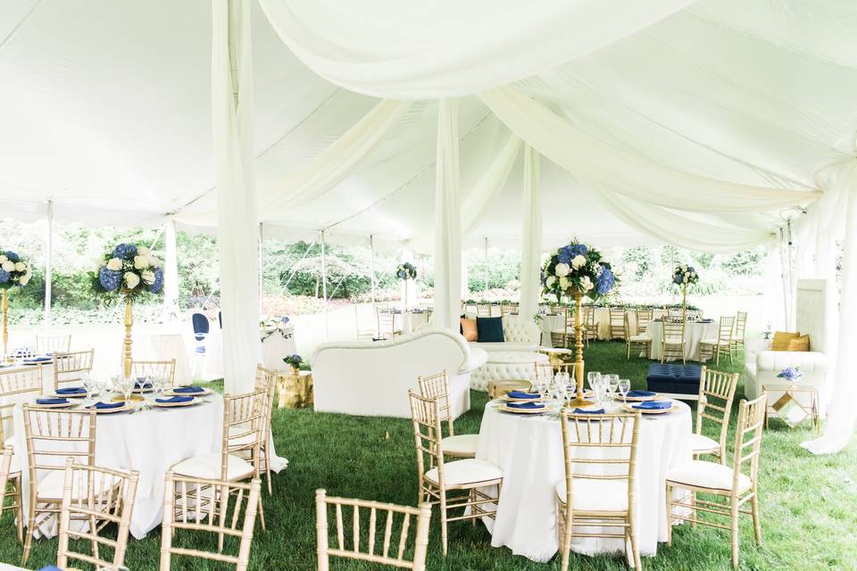 Tent reception