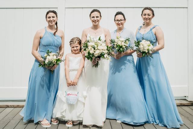 With the Bridesmaids