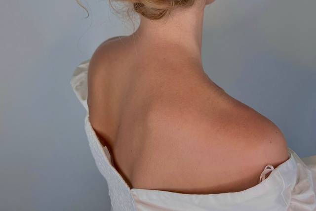 Romantic bridal hair