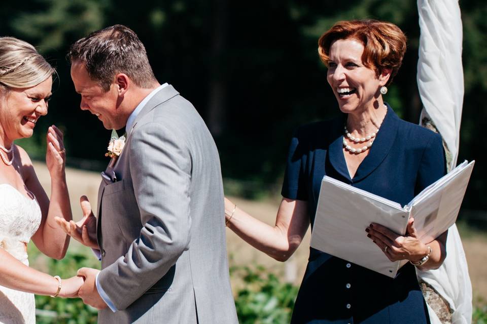 Annemarie Juhlian, Seattle Wedding Officiant & Minister