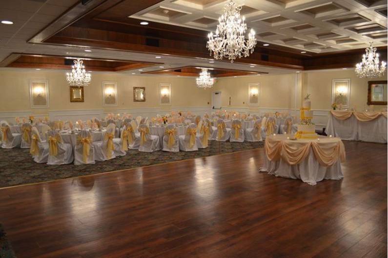 Wedding reception hall
