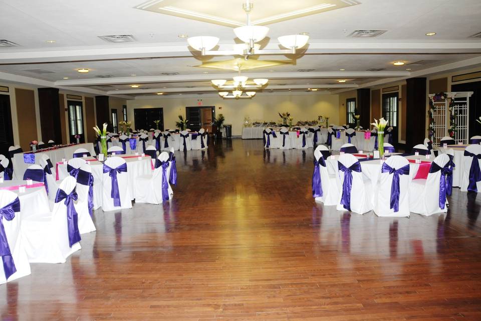 Reception area