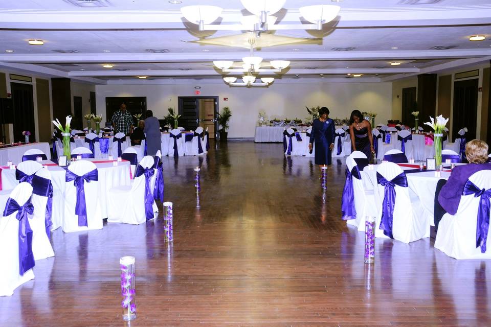 Reception area