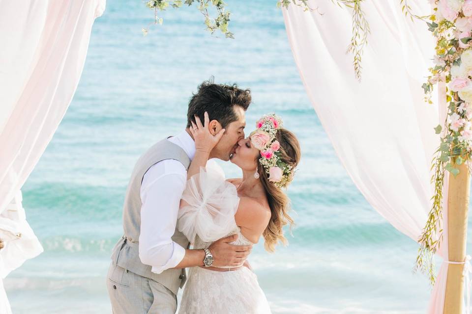 Romantic Wedding Joy