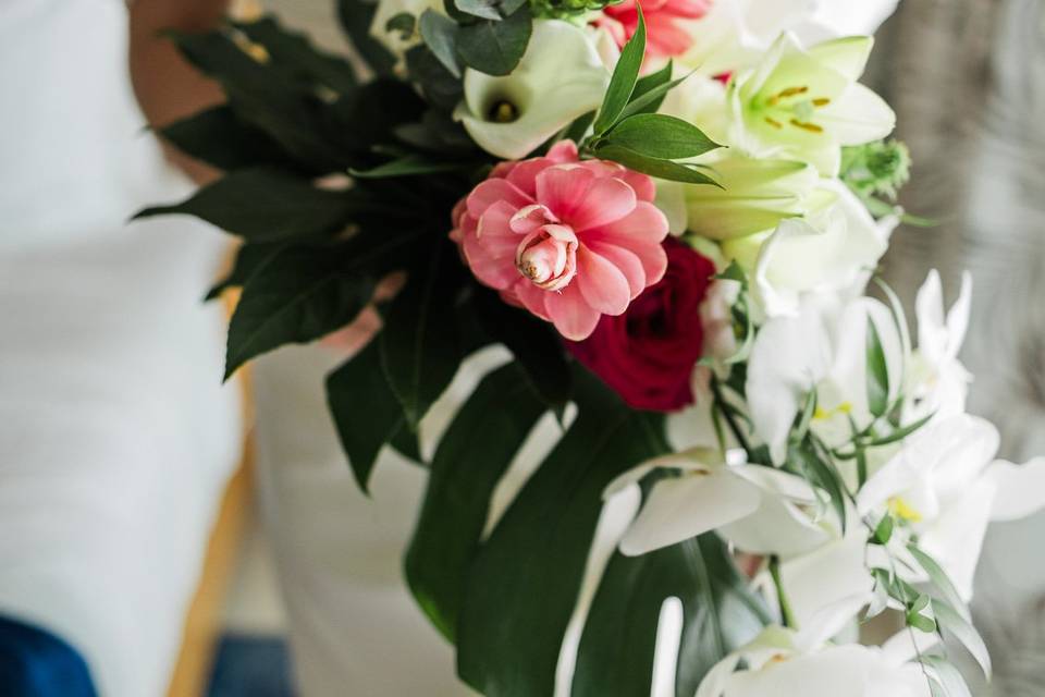 Tropical Bridal Bouquet