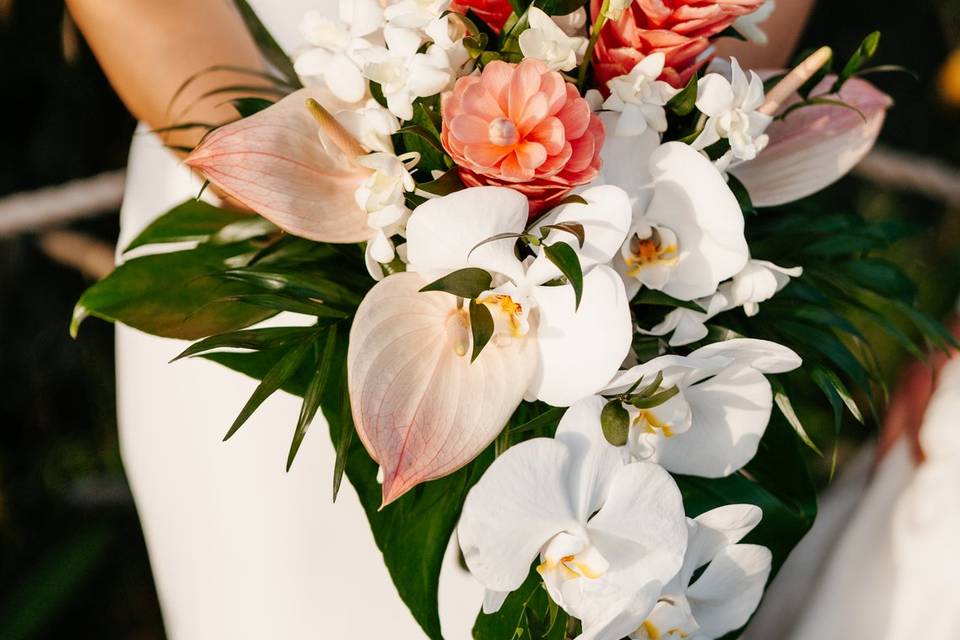 Tropical Bridal Bouquet