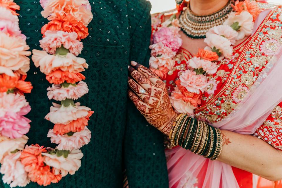 Caribbean bengali wedding