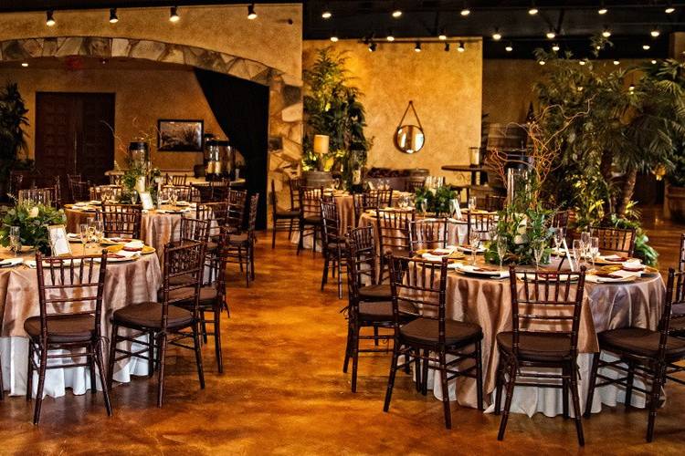 Reception area at Agave Estate