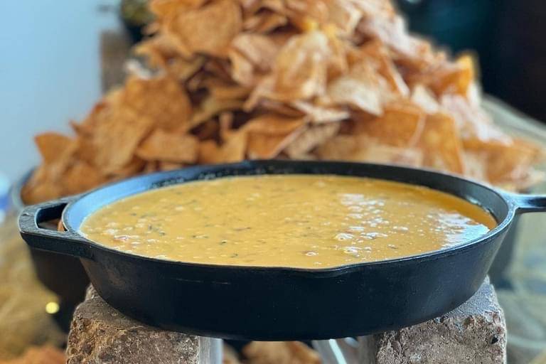 Fresh no rotel queso