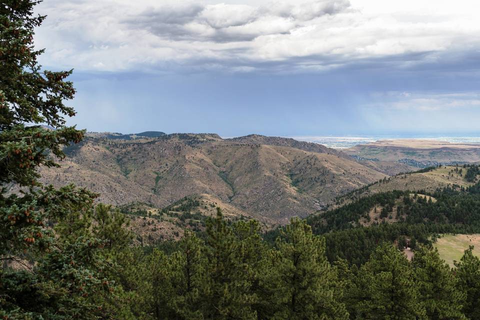 View of Clear Creek Canyon