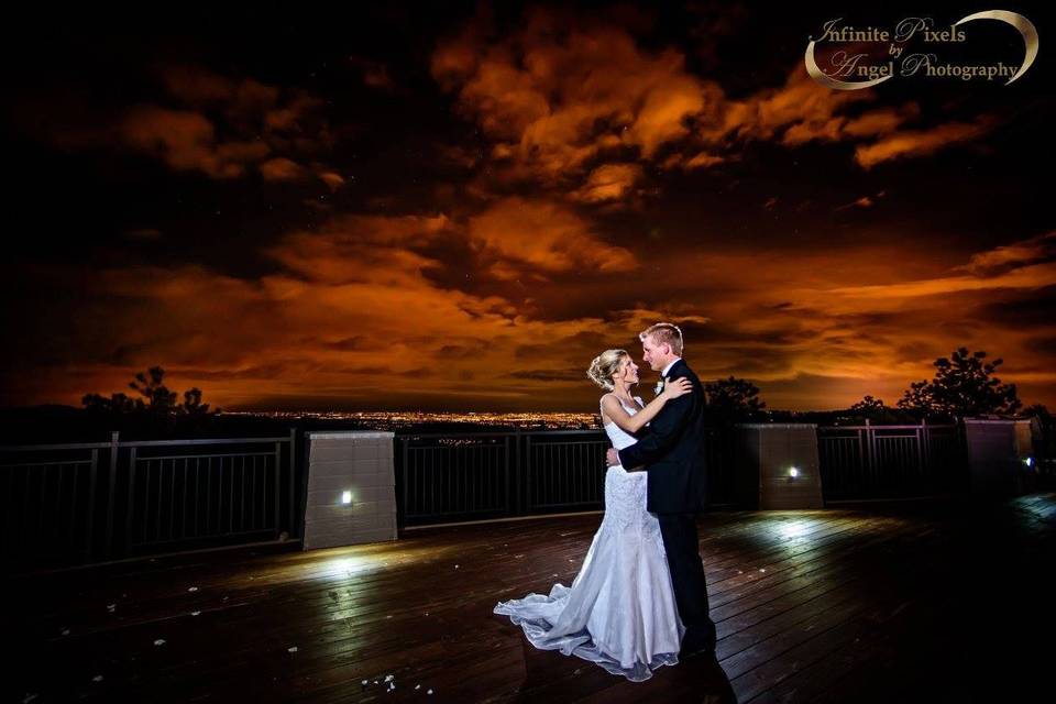 First Dance on Canyon Deck